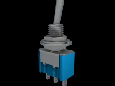  Toggle switch 3D model