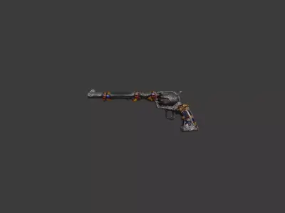 Sheriff fan Art 3D Weapon Model 3D model