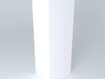 Refrigerator cube Free 3D model