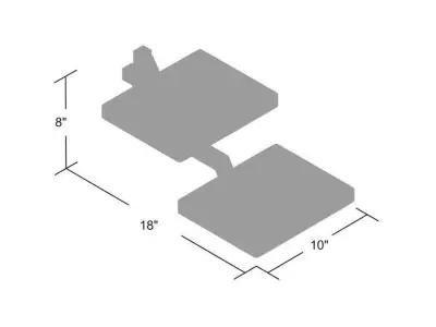 Happy Ride Dog Hitch Step Free 3D model