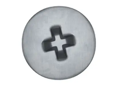 Screw High Quality 3D Model Low-poly 3D model