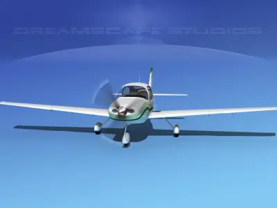 Cirrus SR22 V06 3D model