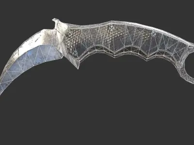 Blade Package Free low-poly 3D model