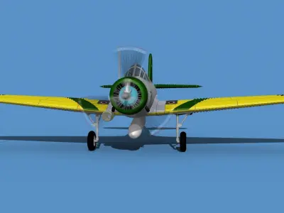 Douglas TBD-1 Devestator V05 3D model