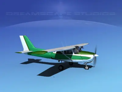Cessna 172RG Cutlass V08 3D model