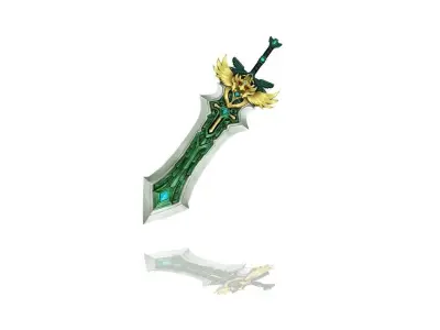 King Greatsword Low-poly 3D model