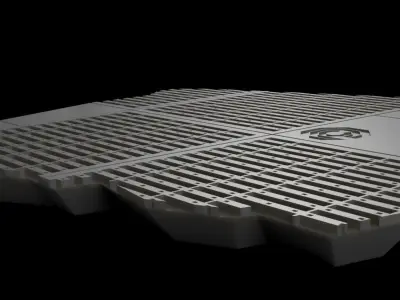 Base for Robocain from Robocop 2 by moderoid 3D print model