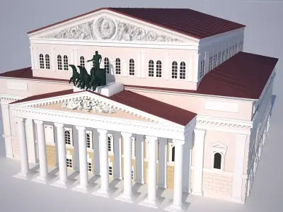 Theatre Bolshoi 3D model