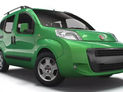 Fiat Qubo 2017 3D model