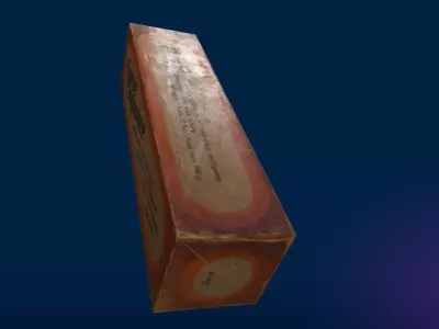 Solid Fuel Tablets Low-poly 3D model