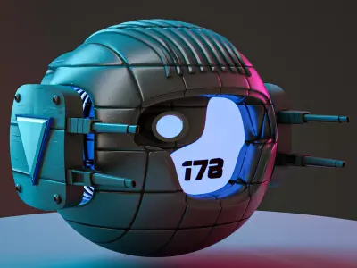 SCIFI Drone 3D model