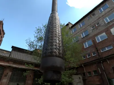 Baton -- PBR -- Game Ready Asset Free low-poly 3D model