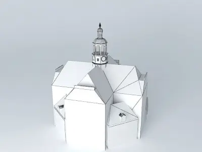 The New Church Groningen Free 3D model