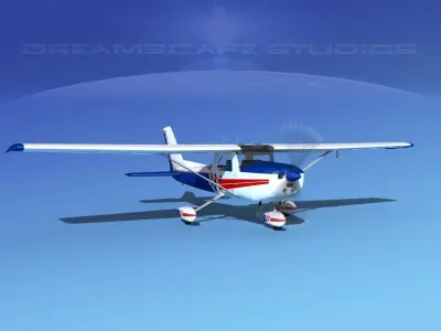 Cessna 150 Aerobat V02 3D model