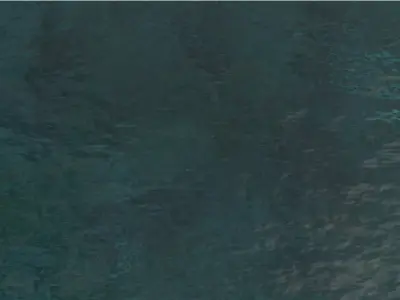 Water procedural animated 3D model