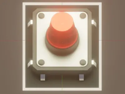 Siren-Alarm-1-Output-Module 3D model