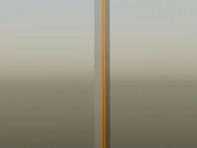 High-polly Ornamental Excalibur 3D model