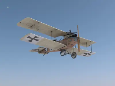 Albatros C3 3D model