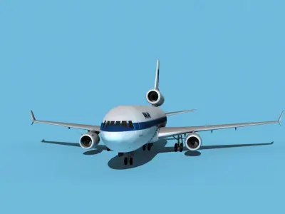McDonnell Douglas MD-11 Pan Am 3D model