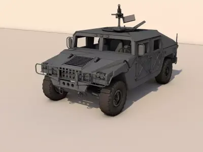 Hummer h1m1025 Free 3D model