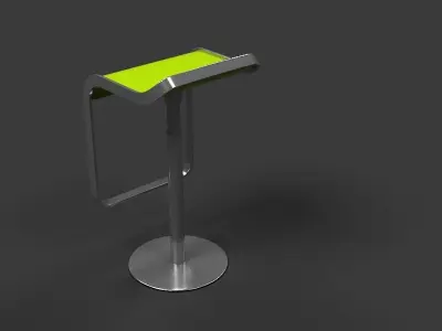 Lem Stool Free 3D model