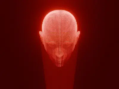 Realistic Sci-Fi Futuristic Realtime Hologram 3D model Free low-poly 3D model