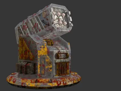  Rocket Launcher 3D model