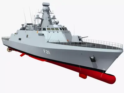 HETMAN IVAN MAZEPA UKRAINIAN CORVETTE 3D model
