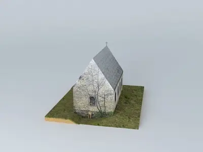 Riga, Chapel Free 3D model