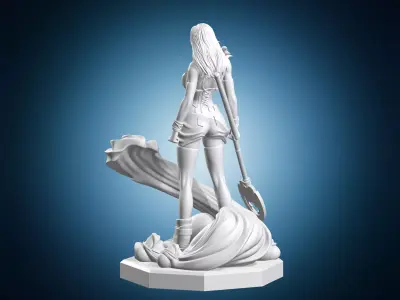 Final Fantasy Terra Bradford Miniature 3D print model