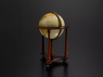 Antique Globe 1 3D print model