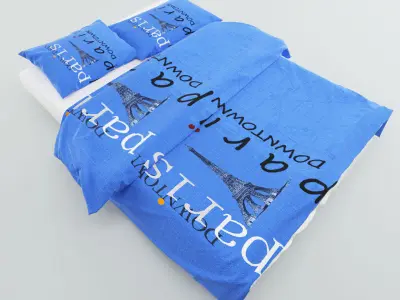 linens Paris Free 3D model