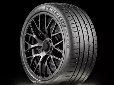 Michelin Pilot Sport 4 S 275 35 ZR19 3D model