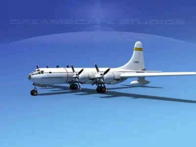 Boeing TB-50 Superfortress II 3D model