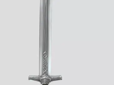 Medieval Ancient Sword 3D model