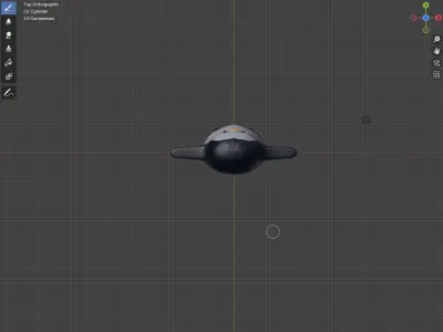 3D Penguin character Free low-poly 3D model