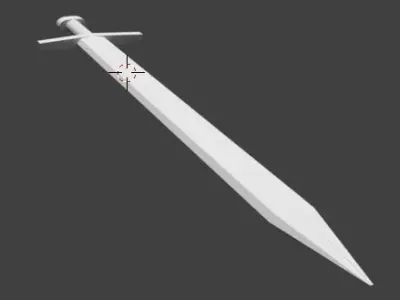 Colection of swords Free low-poly 3D model