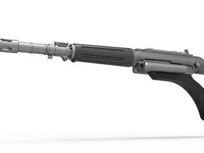 Klingon Disruptor Star Trek The Motion Picture 3D model