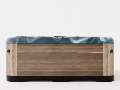 Luxou Dark Spabad 73 Jets 5 Pers Low-poly 3D model