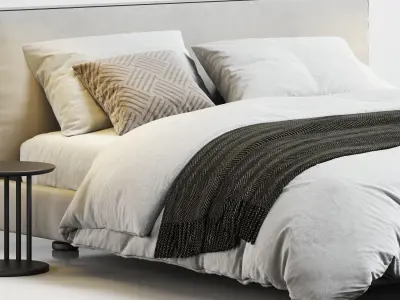 Richard Bed 3D model