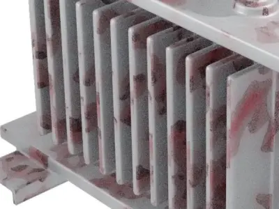 Rusty Transformer 3D model