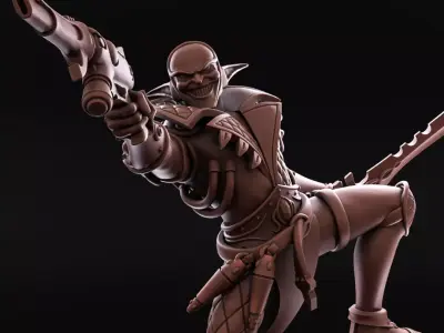 Kill Squad - The Silent Masque 3D print model