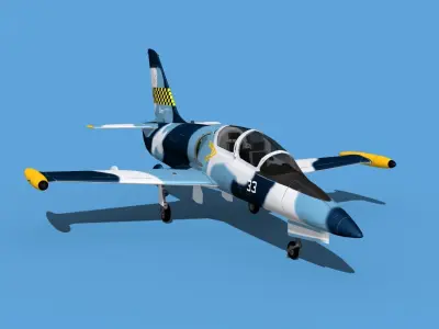 Aero Vodochody L-39C Albatross V04 3D model