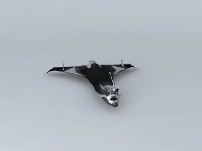 Detailed Orbital Space Plane Please Rate Free 3D model