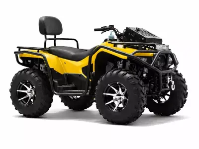 Utility ATV Quad Bike All Terrain Offroad Vehicle 3D model