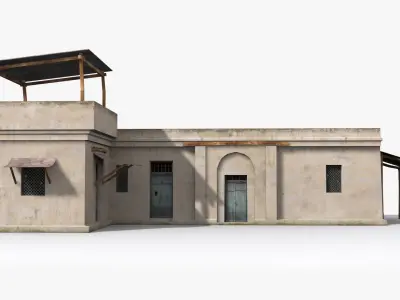 Arab xx22 Low-poly 3D model