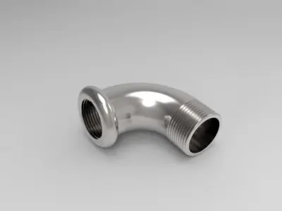 Raccordo a gomito junction 3D model