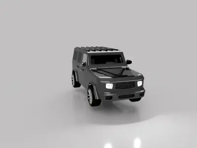 Suv car 3D print model