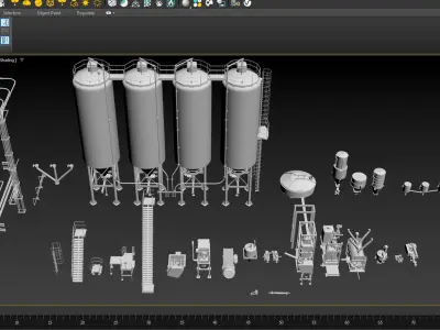 30- Factory props and details- Vol 20 3D model