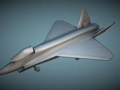 Sukhoi Su-75 Checkmate - 3D Printable Model 3D print model
